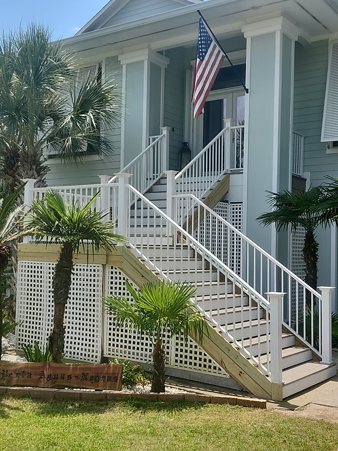 Custom Composite Deck and Staircase Installation in Milton, FL – Built to Last